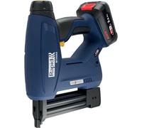 Rapid BTX553 18V Battery-Powered Staple Gun Kit - Cordless Upholstery & Craft Stapler, Finewire Staples and Brads, Heavy Duty & Portable, Includes 2.5Ah Battery, Charger & Case (5001507)