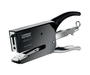 Rapid Classic K1+ Stapling Pliers For No. 26 Staples - Compatible with 26/6 & 26/8+ Staples, Adjustable Anvil & Back-Loading Mechanism, ClimatePartner Certified - Office, Home, DIY, Retail (Black)