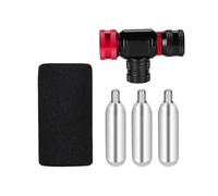 Rapid CO₂ Cycle Tire Inflator for Hill Road Velocipedes Extreme Transportable Aluminum Alloy Plan with Double Gate Couplers Fast Cycle Tire Fan
