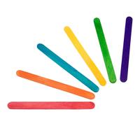 READY 2 LEARN 1000 Art and Craft Coloured Lollipop Sticks