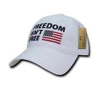 Rapid Dominance Freedom Isn't Relaxed Graphic Cap, White