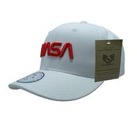 Rapid Dominance NASA Deluxe Cap, White, One Size