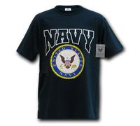 Rapid Dominance Navy Classic Military T-Shirt, Navy, Small