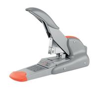 Rapid DUAX Heavy Duty Stapler, 20-170 Sheet Capacity, Flat Clinch Stapling, Includes Staples, Metal and Plastic, Silver/Orange, 21698301