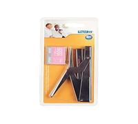 Rapid E84 Economy Stapling Pliers, 15 Sheet Capacity, Uses 8/4 Bébé Staples, Includes Staples, Metal and Plastic, Silver/Black, 21310301