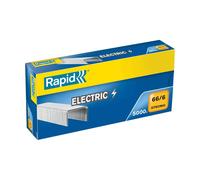 Rapid Electric Strong Staples 66/6 Galvanized Box of 5000 (24867800)