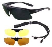 Rapid Eyewear Polarised Rx Fishing Sunglasses Frame for Prescription Wearers. Glasses with Changeable Lenses for Anglers: Mens - Womens. UV400 Protection