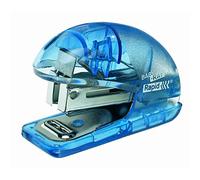 Rapid F4 Baby-Ray Mini Stapler, 10 Sheet Capacity, 1000 x Staples Included, Compact Design, Transparent Blue, 10184032