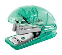 Rapid F4 Colour'Ice Mini Stapler, 10 Sheet Capacity, Includes 1000 x Staples, Blue, 5001326