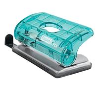Rapid F5 Colour'Ice Mini 2 Hole Punch, Punches up to 10 Sheets, Adjustable Guide Bar, Compact Design, Blue, 5001332