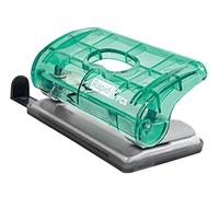 Rapid F5 Colour'Ice Mini 2 Hole Punch, Punches up to 10 Sheets, Adjustable Guide Bar, Compact Design, Green, 5001331