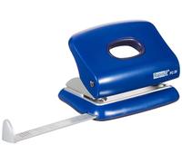 Rapid Fashion FC20 2 Hole Punch, Punches up to 20 Sheets, Adjustable Guide Bar, Ergonomic Design, Blue, 23256401