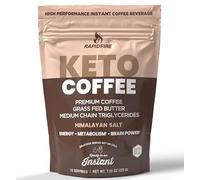 Rapid Fire Ketogenic Fair Trade Coffee Instant Mix, 7.93 oz. Bag (15 servings)