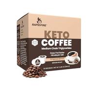 Rapid Fire Ketogenic High Performance Coffee Pods, Supports Energy and Metabolism, 16 Servings