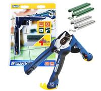 Rapid FP222 Fence Pliers for VR22 Fence Hogrings with High Capacity Magazine, Ergonomic Soft Handle, and Easy Storage Features, Includes 200 VR22 Hogrings (40303112)