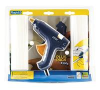 Rapid Glue Stick for Glue Gun, Grey, 40303076 47W | Glue flow rate 200 g/h - Heats up in less than 5 minutes - Silicone nozzle protection - Adjustable holder - (40303076)