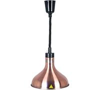 rapid heating Hanging Restaurant Food Holding Heat Lamp(Copper)