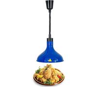 rapid heating Retractable Infrared Food Heating And Holding Lamp(Light Blue)