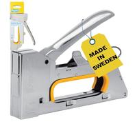 Rapid Heavy Duty Manual Staple Gun PRO R23 for No. 13 Staples, Upholstery Staple Gun with Ergonomic Handle, All-Steel Construction, and Easy Loading System, Made in Sweden (5001667)