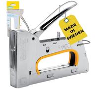 Rapid Heavy Duty Manual Staple Gun PRO R33 for No. 13 Staples, Carpet Staple Gun with 3-Step Force Adjuster, Easy Squeeze Trigger, and Ergonomic Handle, Made in Sweden (5001669)