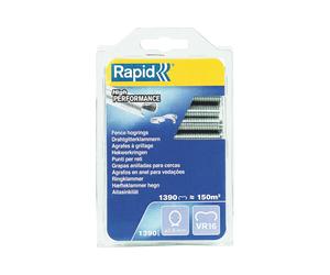 Rapid High Performance Galvanised Fence Hog Rings, VR16, 2-8 mm, 40108799 - 1390 Pieces