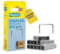Rapid High Performance No.53F Staples, Leg Length: 6 mm, 5000555 - 970 Pieces