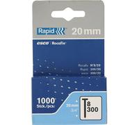 Rapid Type 300 Brad Nails 20mm Pack of 750