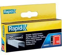 Rapid High-Performance Staples for Textiles, Finewire No. 53, Leg Length 10mm S