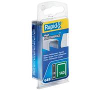 Rapid High-Performance Staples Insulation Thin Plastics Cardboard Carpets Flatwire No. 140/10mm Staple Gun 650 Pieces 40109515