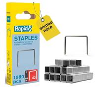Rapid High Performance Staples, No.53, Leg Length 10 mm, 40109504 - 1080 Pieces, grey