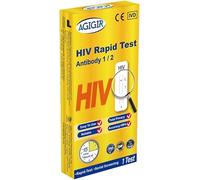Rapid HIV Test Kit - Automatic HIV Detection- Residential Automatic Detection - Results in 15 minutes (1 piece)