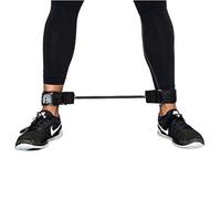 RAPID Lateral Stepper Resistance Band with 2 Padded Ankle Straps | Heavy Duty Latex Rubber | Lateral Movement Training | Leg Strength Equipment | Home Gym Fitness | Perfect for Sports, Pilates & Yoga