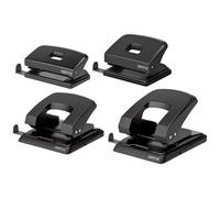 Rapid Metal Hole Punch 40 Sheets Black