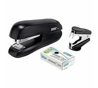 Rapid Mini Stapler, 20 sheet capacity, Black, Ergonomic metal body, Uses staples 24/6 and 26/6, F6, 5000303