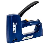 Rapid Multi-Function Staple Gun R64 for No. 140 Staples and No. 8 Brads, 2-in-1 Carpentry and and Insulation Tacker with Ergonomic Handle and All-Steel Interior Wear Parts, Made In Sweden (21000860)