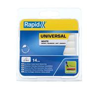 Rapid Multi-Purpose White Hot Glue Sticks, Diameter: 12 mm, Length: 94 mm, 125 g, 40107355