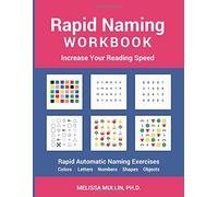 Rapid Naming Workbook: Increase Your Reading Speed