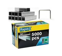 Rapid No. 140 Flatwire Staple 8mm Galvanized Pack of 5000 (11908111)