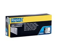 Rapid High Performance No.8 Galvanised Steel Brad Nails, Wire Length: 50 mm, 40100537 - 5000 Pieces(Packaging May Differ)