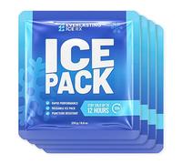 Rapid Performance Reusable Ice Packs for Lunch Boxes, Lunch Bags or Coolers | 4 Pack | Cold for Up to 12 Hours | Ice Packs for Cooler, Long Lasting for Camping, Outdoors & Beach