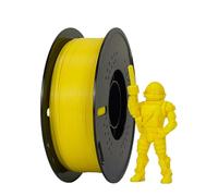 Rapid PETG 3D Printer Filament 1.75mm Yellow 1kg Spool 40 to 500mm per Second High Speed Printing Material 0.02mm Accuracy Compatible with Most FDM 3D Printers (Yellow)