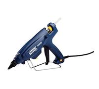 Rapid Hot Glue Gun EG340, 11-12mm Industrial Glue Gun for Installation, 1400 g/hr Output, 120°-220 °C Temperature Adjustment, Exchangeable Nozzle, 2.5m Cord (5000639)