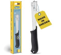 Rapid Pro R19E All-Steel Hammer Tacker 4-6 mm for Labels/Posters/Textiles | Strong All-Steel Metal Construction, Lightweight Hammertacker Stapler Uses Finewire Staples No. 13, 4-6mm, Box (5001693)