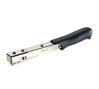 Rapid Pro R19E Hammer Tacker for Labels/Posters/Textiles, Strong All-Steel Construction, Lightweight Hammer Stapler, Uses Finewire Staples No. 13, 4-6mm, Boxed (20726001)