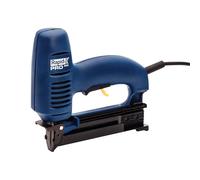 Rapid Electric Staple Gun PRO R606 for No. 606 Staples and No. 8 Brads, Stapler and Brad Nailer with Adjustable Impact Setting and Removable Front Plate, For Picture Frames, Panelling (10643003)