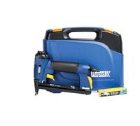 Rapid PS111 Pneumatic Stapler for No. 140 Staples, With Quick Reload, Adjustable Air Exhaust, Includes Carry Case and 300 Staples (5000052), Blue