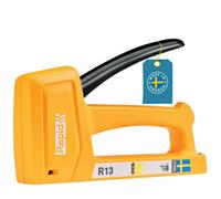 Rapid Light Duty Manual Staple Gun for Wood - Wall Stapler - Upholstery Staple Gun with Ergonomic Handle and All-Steel Interior Wear Parts - Made in Sweden R13