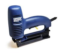 Rapid Electric Staple Gun PRO R606 for No. 606 Staples and No. 8 Brads, Stapler and Brad Nailer with Adjustable Impact Setting and Removable Front Plate, For Picture Frames, Panelling (10643003)