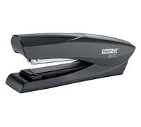 Rapid Recycle Full Strip Stapler, 25 Sheets, Flat Clinch, Black