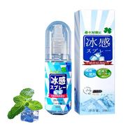 Rapid Relief Cooling Spray, Cooling Spray for Hot Weather, Heat Stroke Prevention Lasting Cool Mist for Clothes and Skin, Summer Cool Mist (1)